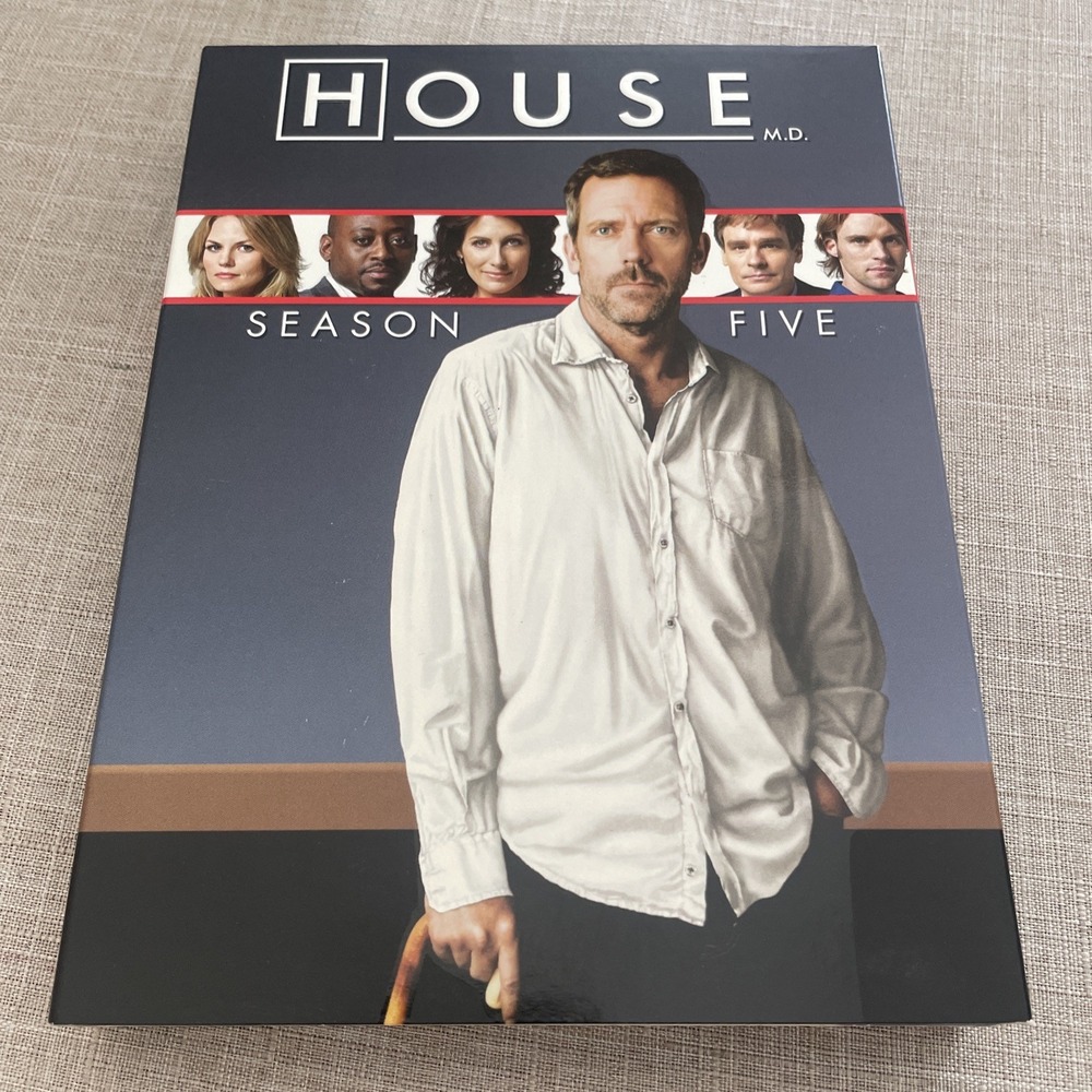 House: Season Five (DVD, 2009, 5-Disc Set) The Complete 5th Season - TV Series
